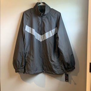 ORIGINAL USE Gray Windbreaker Pullover Small